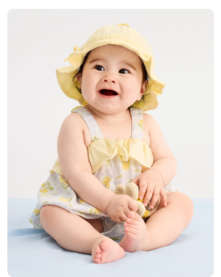 Balabala [balaOne] Baby Romper Infant Toddler Girls Triangle Bodysuit 2026 Summer Sweet Cute 21