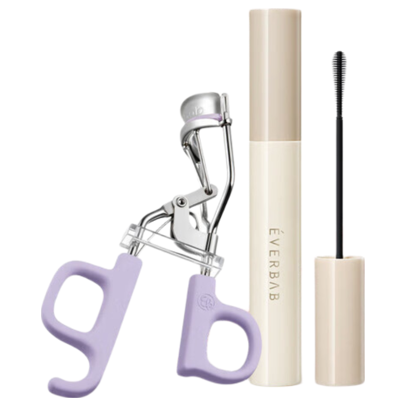 Everbab Aibella Flying High Eyelash Curler Type I + Stay-Put Primer Mascara