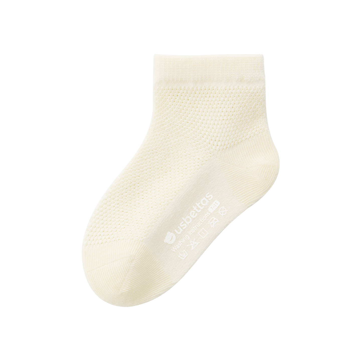Betis Children's Socks 5-7 Years Summer Mesh Breathable Boys and Girls Short Socks Soft High Elastic Comfortable Baby Ankle Socks