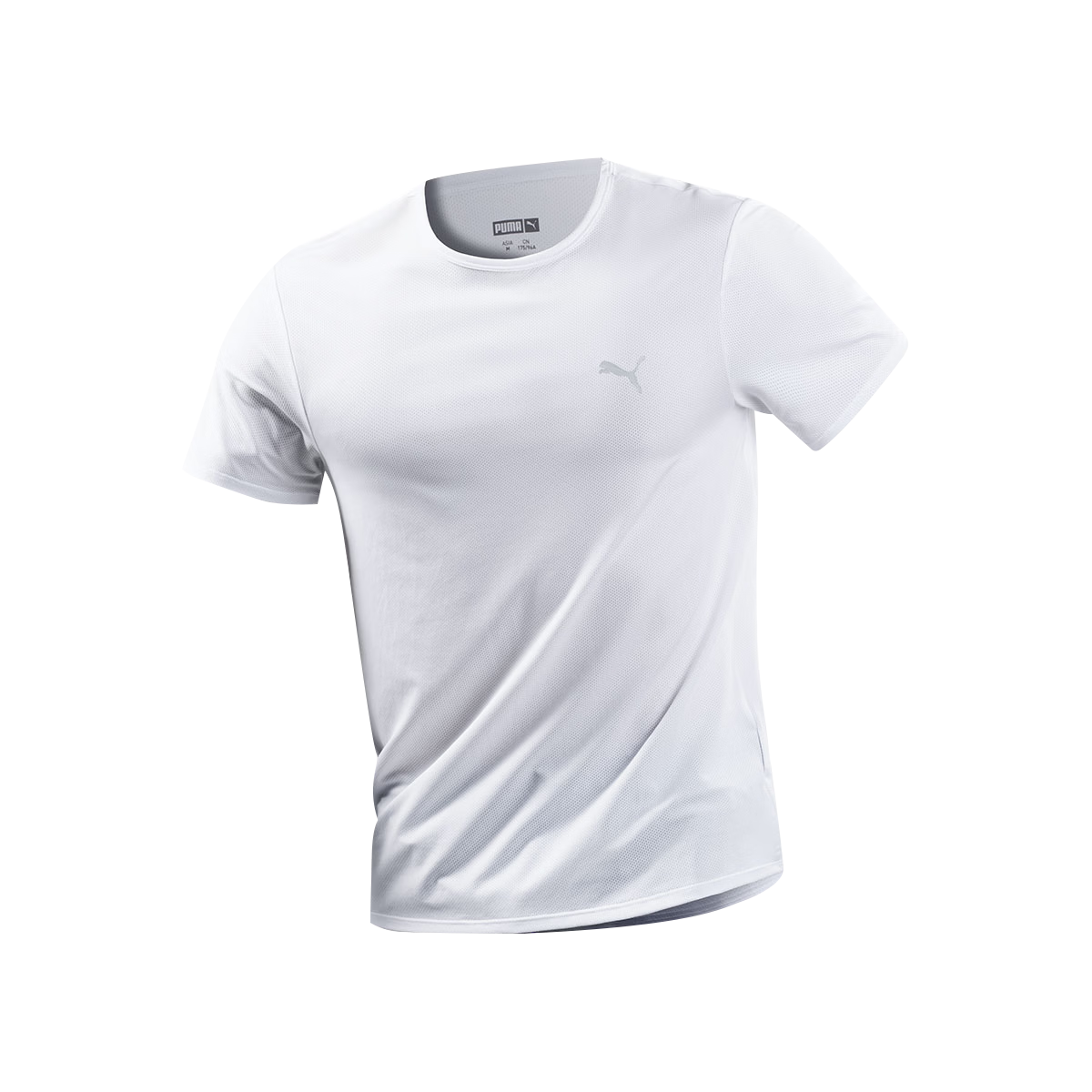 PUMA Classic Simple High Elastic Mesh Quick-Dry Breathable Short Sleeve T-Shirt 1 Piece