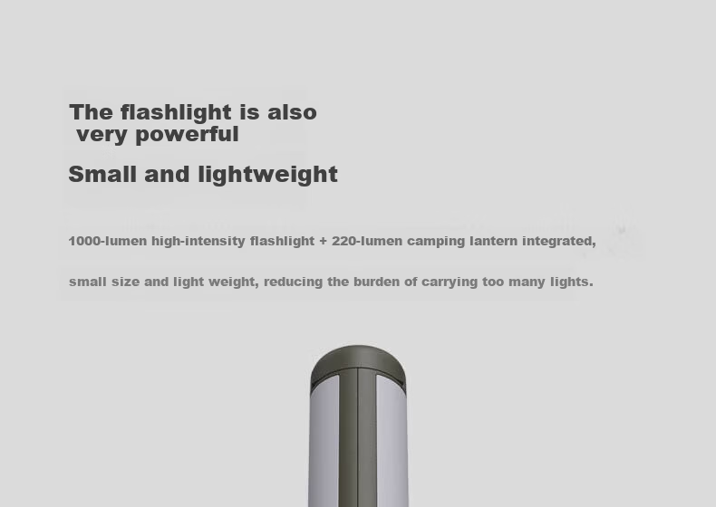 NexTool Outdoor Home Multifunctional Wukong Camping Lantern Tent Ambient Rechargeable Hanging Light Adjustable Height Flashlight 7