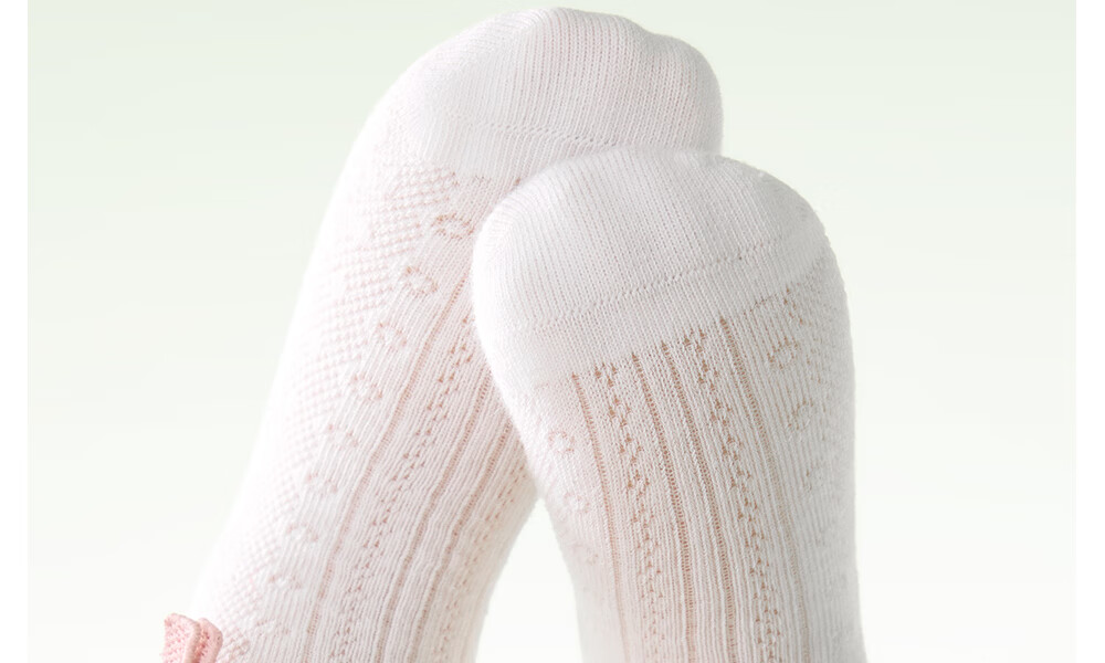 Betis Baby Socks Summer Thin Breathable Mesh Princess Socks Mid-calf Socks for Babies Children's Socks Girls Class A Socks 26