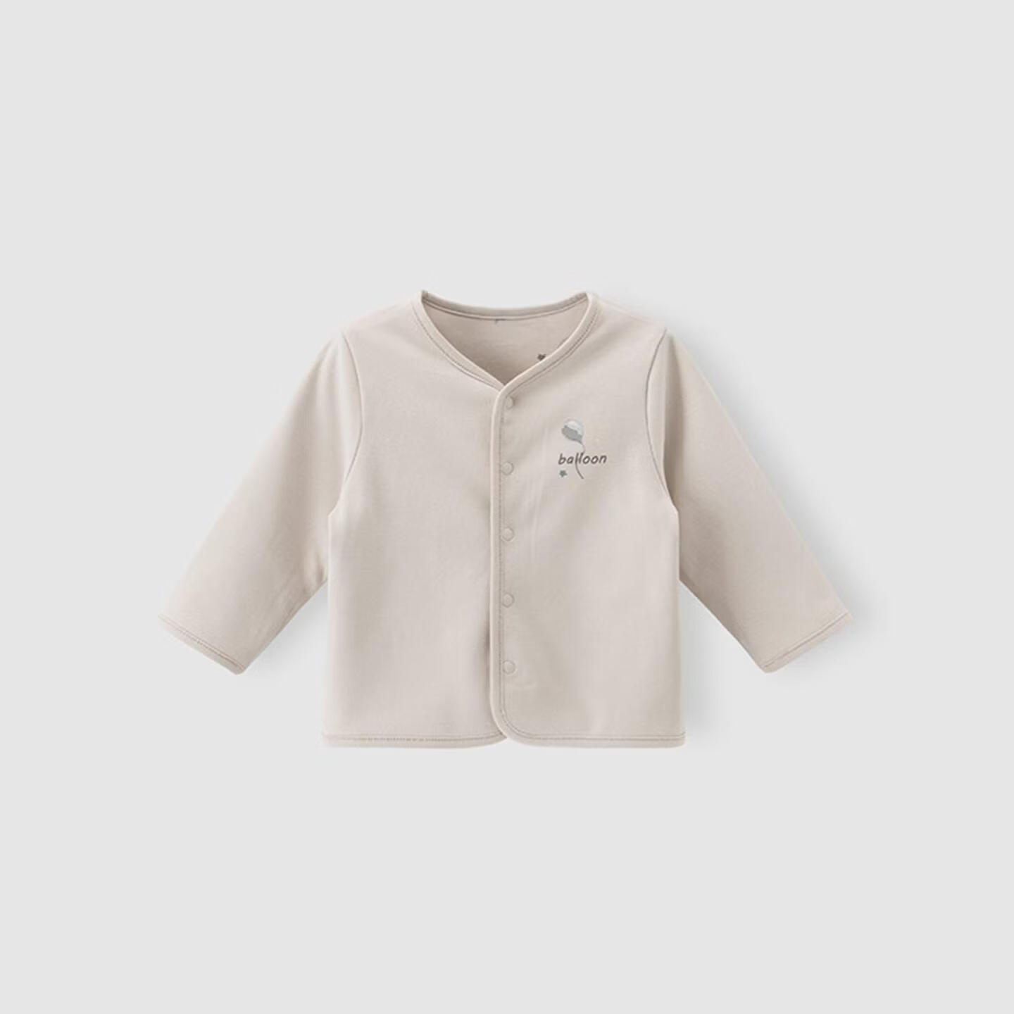 Guaiqi Bear Reversible Cotton Long Sleeve Cardigan Jacket for Boys and Girls Baby Spring Autumn Infant Outerwear Stylish