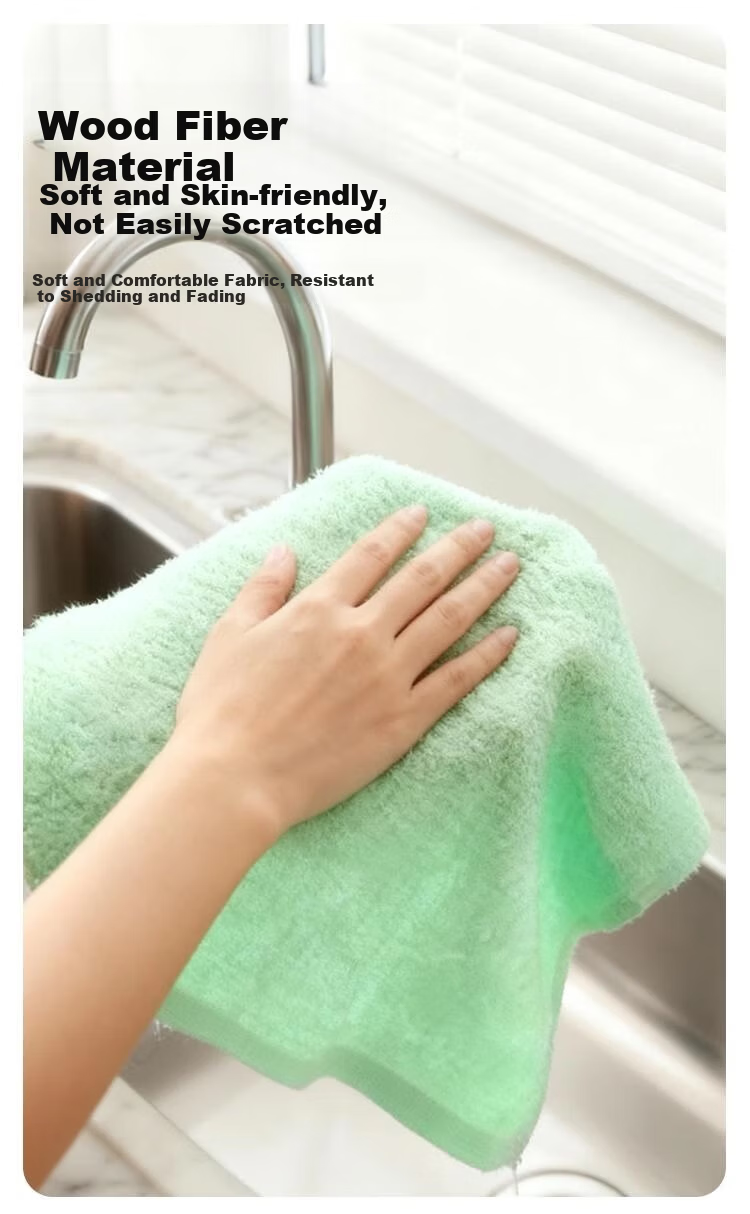 Ruilaida Kitchen Dishcloths and Cleaning Cloths, 5-Star Antibacterial, Oil-Resistant, Easy to Clean, Highly Absorbent, Thickened, Pack of 3 9
