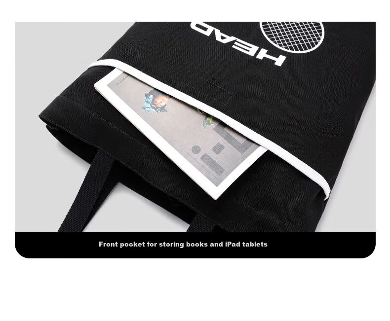 HEAD Tennis Bag Badminton Racket Bag Canvas Fashion Shoulder Bag with Built-in Racket Compartment Unisex 14