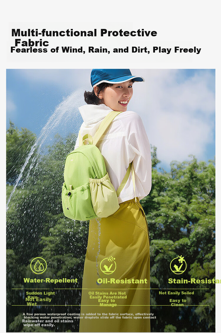 Beneunder Women's Backpack Lightweight Outdoor Travel Sports Small Bag School Hiking Bag 10L Water-Resistant 14