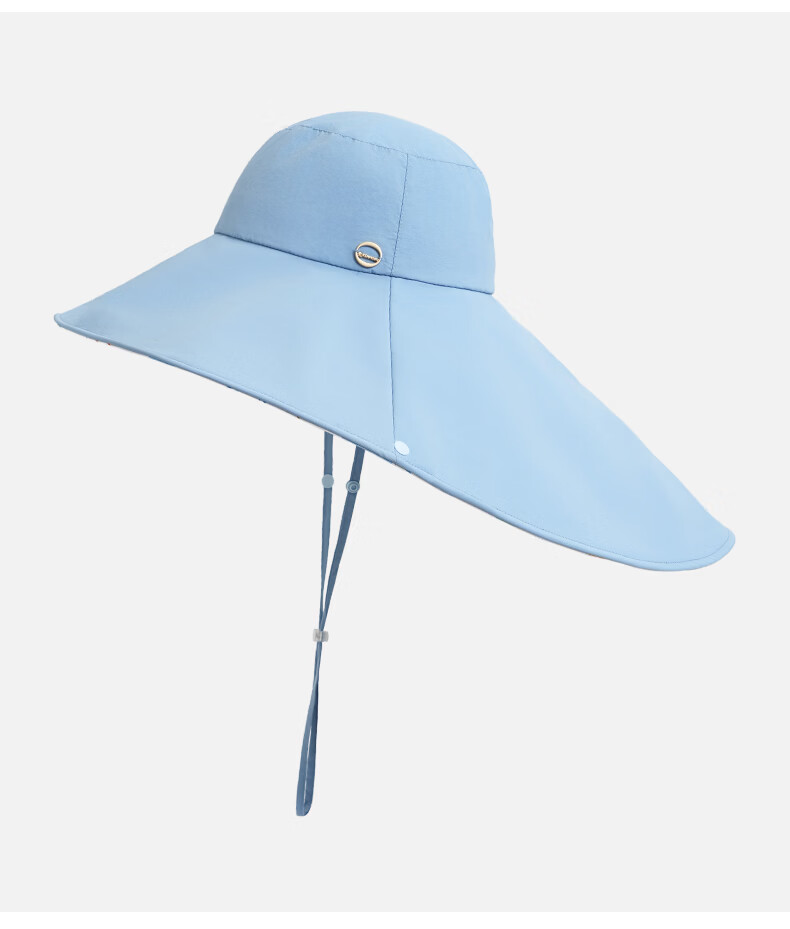 Kenmont 2026 New Oversized Brim Sun Hat UV Protection Large Head Circumference Women's Sunshade Hat 6324 15