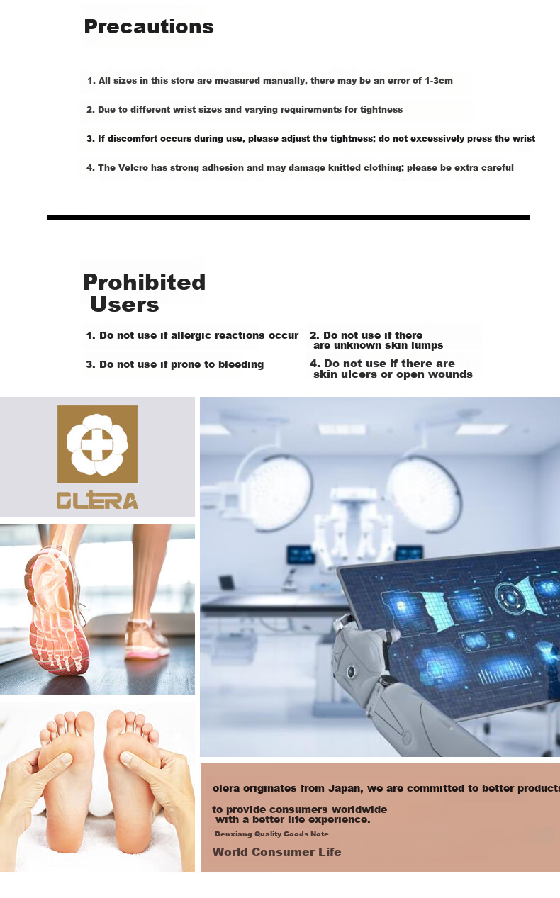 Olera Japanese Tendonitis Wrist Brace Medical Wrist Joint Support Extended Wrist Guard for Fracture and Carpal Tunnel Syndrome 10