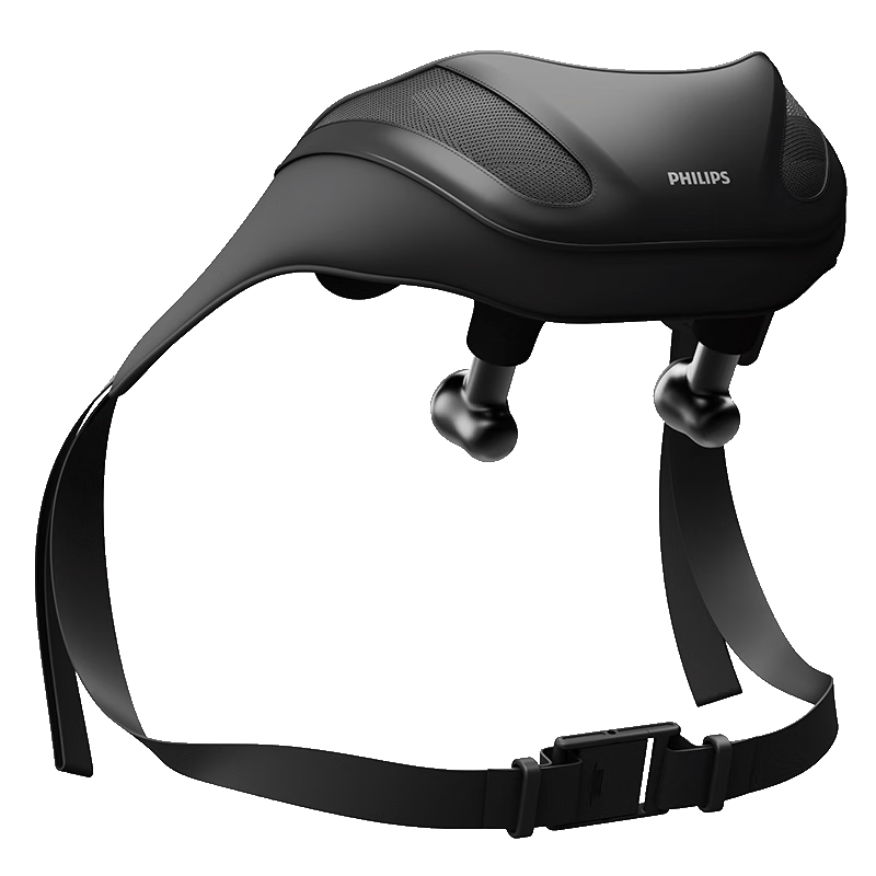 PHILIPS Shoulder and Neck Massager with Kneading and Tapping, Heat Therapy Massage Shawl for Trapezius Muscle, Gift for Elders, Friends, and Loved Ones, Model 5207N