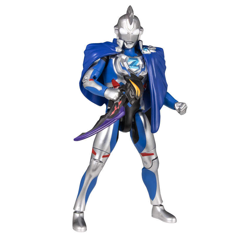 Bandai Ultraman Children's Toy Boys Birthday Gift Sound Movable Zetta Original Set 67782