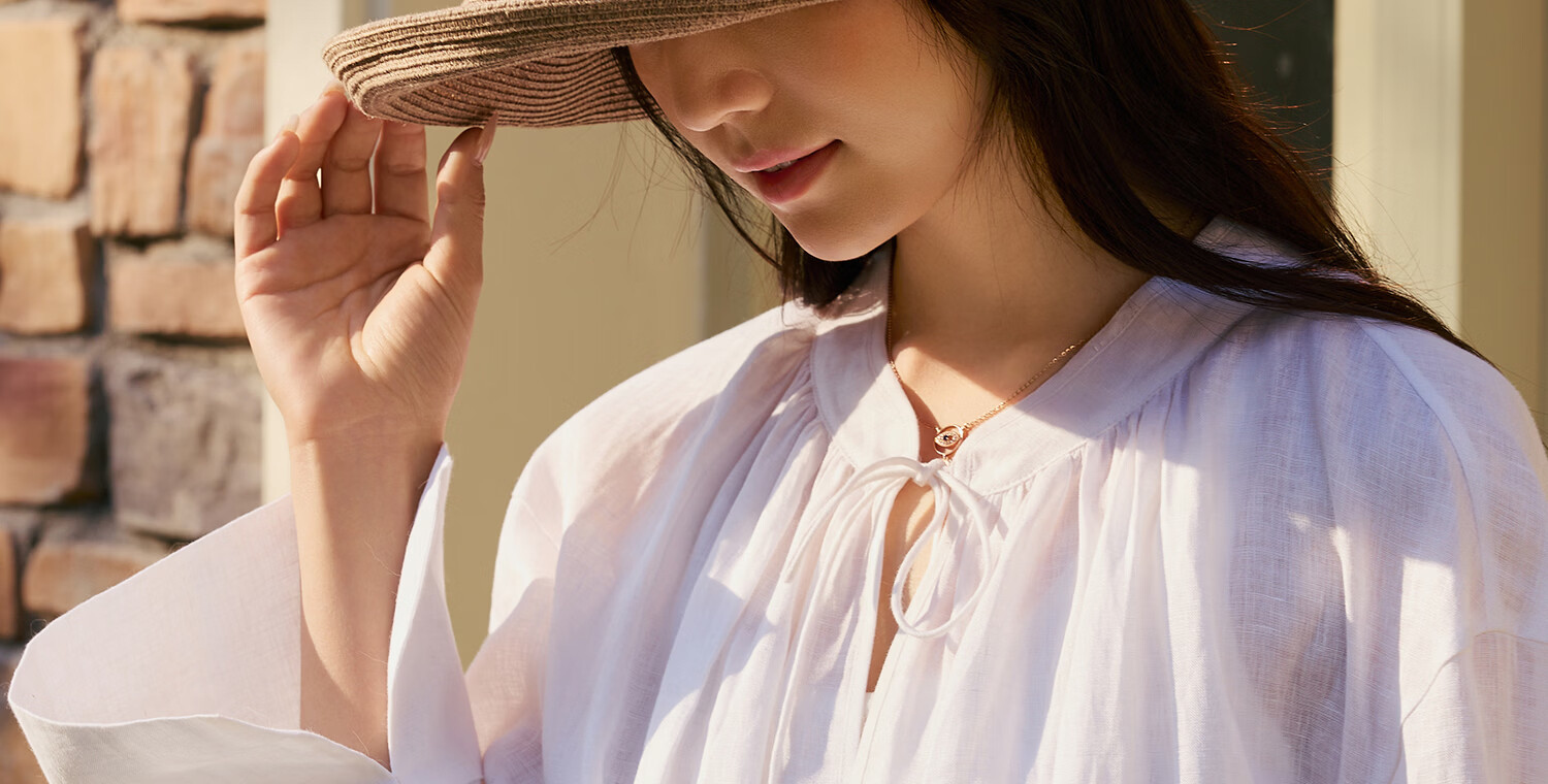 Siggi Cotton-Linen Sun Hat for Women Summer UV Protection Foldable Japanese Style Small Face Fisherman Hat Outdoor 29