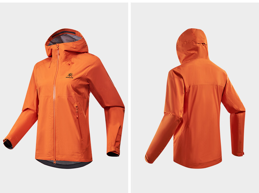 KAILAS Hard Shell Jacket for Women, FILTERTEC 3L Outdoor Hiking Windproof Waterproof Mountaineering Coat 14