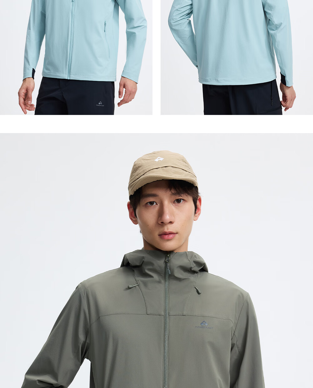 Toread Seals LT Men's Lightweight Breathable Softshell Jacket Casual Outdoor Sports Durable Hooded Coat 17