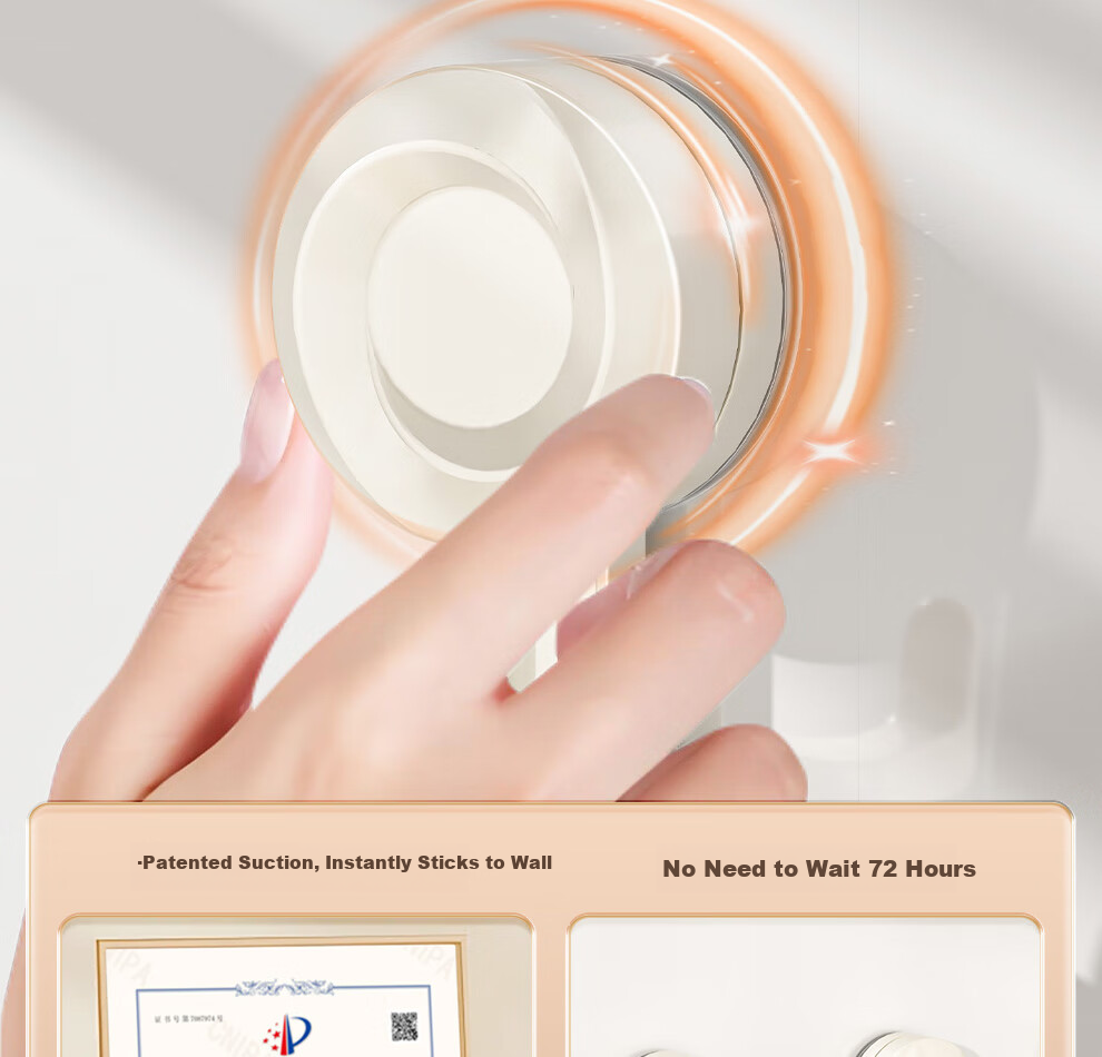 Jiabaili Suction Cup Kitchen Hook No Drilling Strong Load-Bearing Seamless Vacuum Double Hook for Door Bathroom Adhesive Hook Rack 13