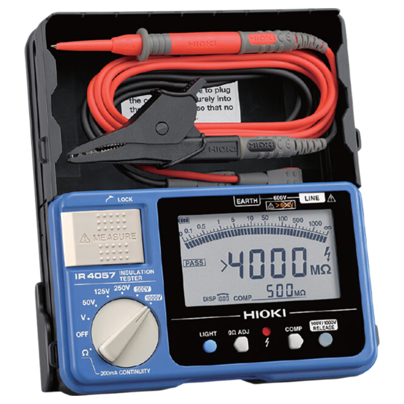 HIOKI IR4057-50 Insulation Resistance Tester with Bar Graph Display Megohmmeter