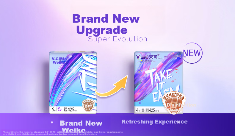 Meco Sterilization Grade Ultra-Thin Sanitary Pads 425mm 4pcs*5 Packs Combo Dry and Non-Sticky [New Upgrade] 1