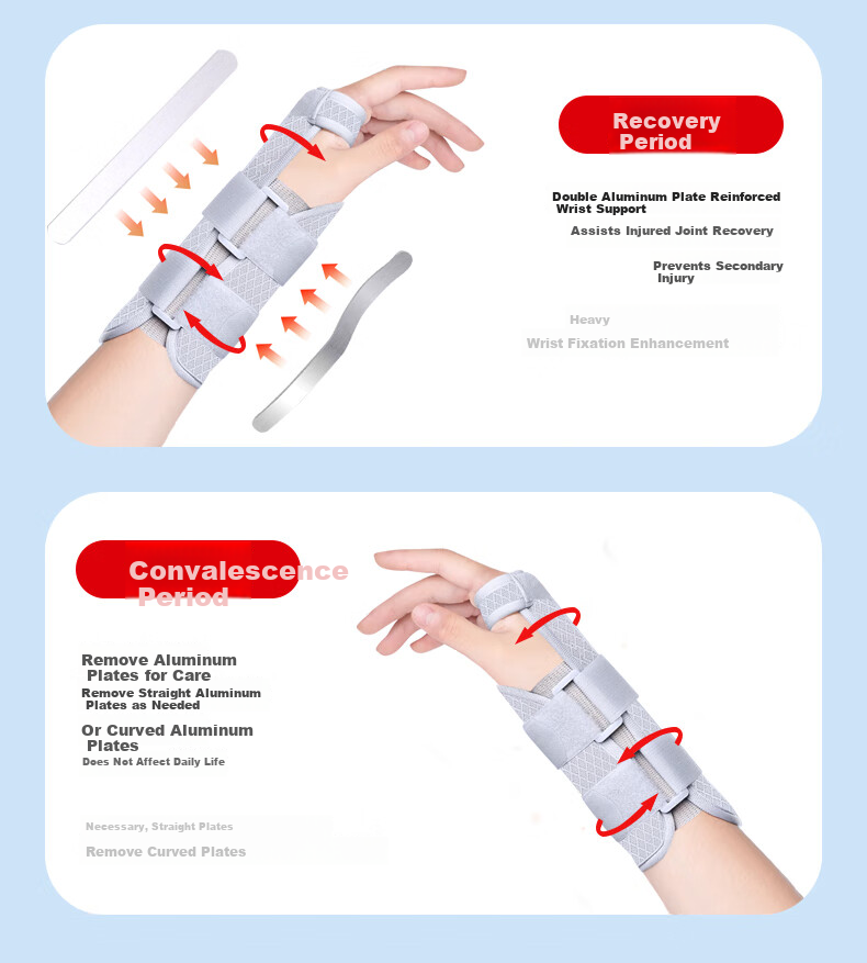 Olera Japanese Tendonitis Wrist Brace Medical Wrist Joint Support Extended Wrist Guard for Fracture and Carpal Tunnel Syndrome 5
