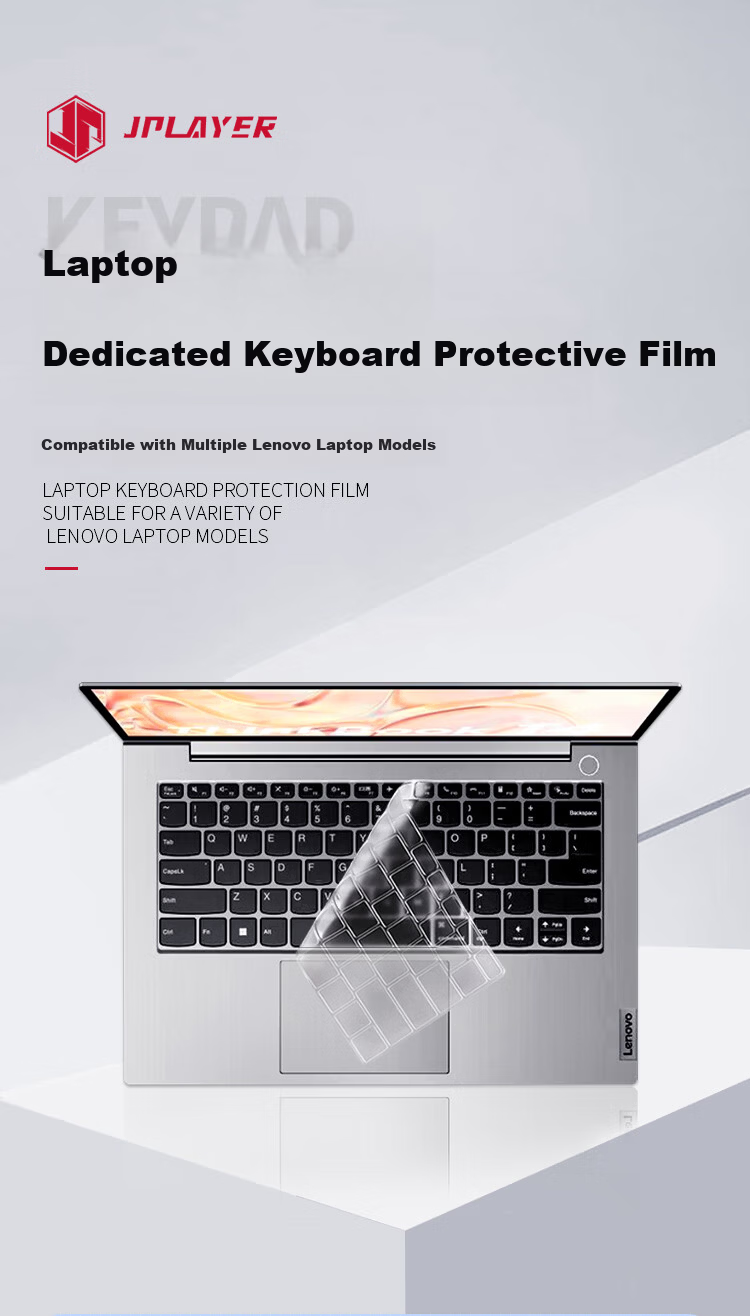 JPLAYER Keyboard Cover and HD Screen Protector Set for Lenovo YOGA Pro16s 2024/23 16-inch Laptop, High Transparency, Easy to Apply, Scratch Resistant 2