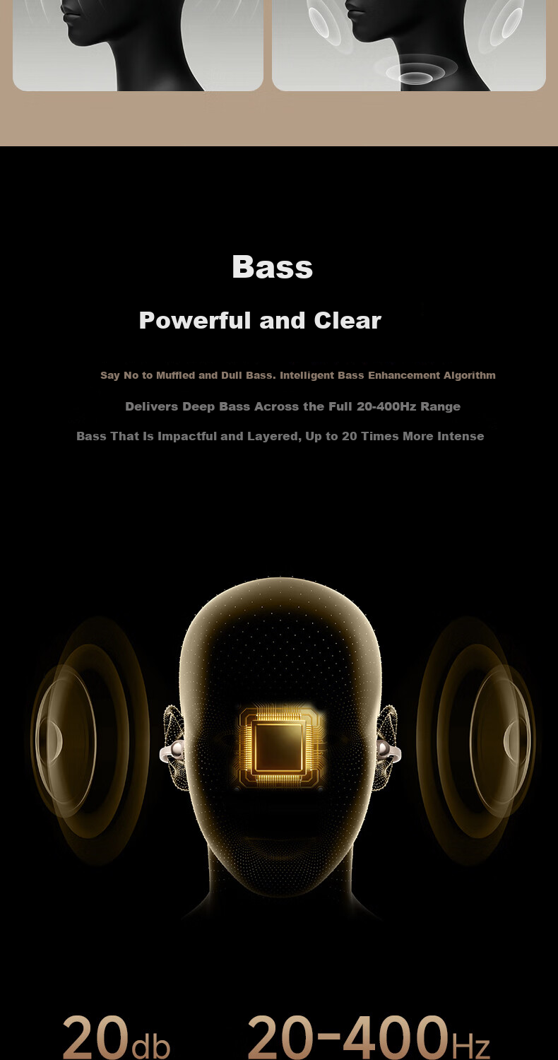 MOVA TPEAK Clip Pro Clip-On Earphones Wireless Bluetooth Cloud Sensor C Bridge AI Assistant Real-Time Translation Star Gold Luxury High-End Gift for Men and Women 11