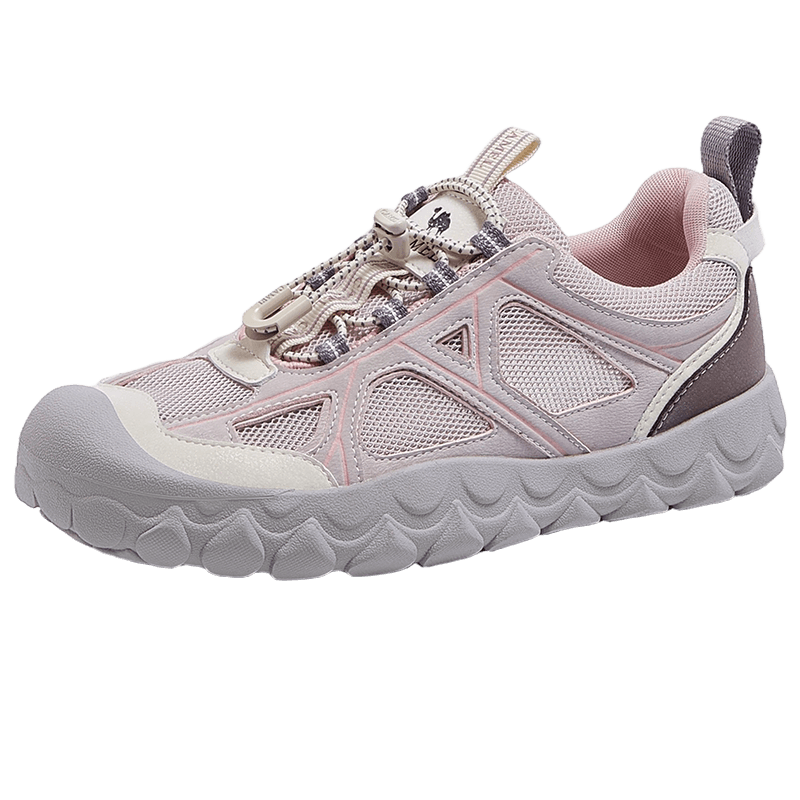CAMEL Cute Ugly Style Women's Lightweight Outdoor Casual Breathable Elastic Height-Increasing Sports Shoes L26S202180 Purple Size 39