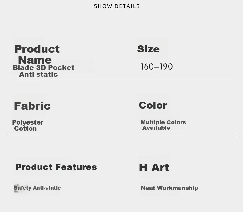 Laurie Anti-Static Workwear Men's Summer Long Sleeve Two-Piece Set Durable Auto Repair Welding Work Clothes Construction Reflective Jacket Customizable 7