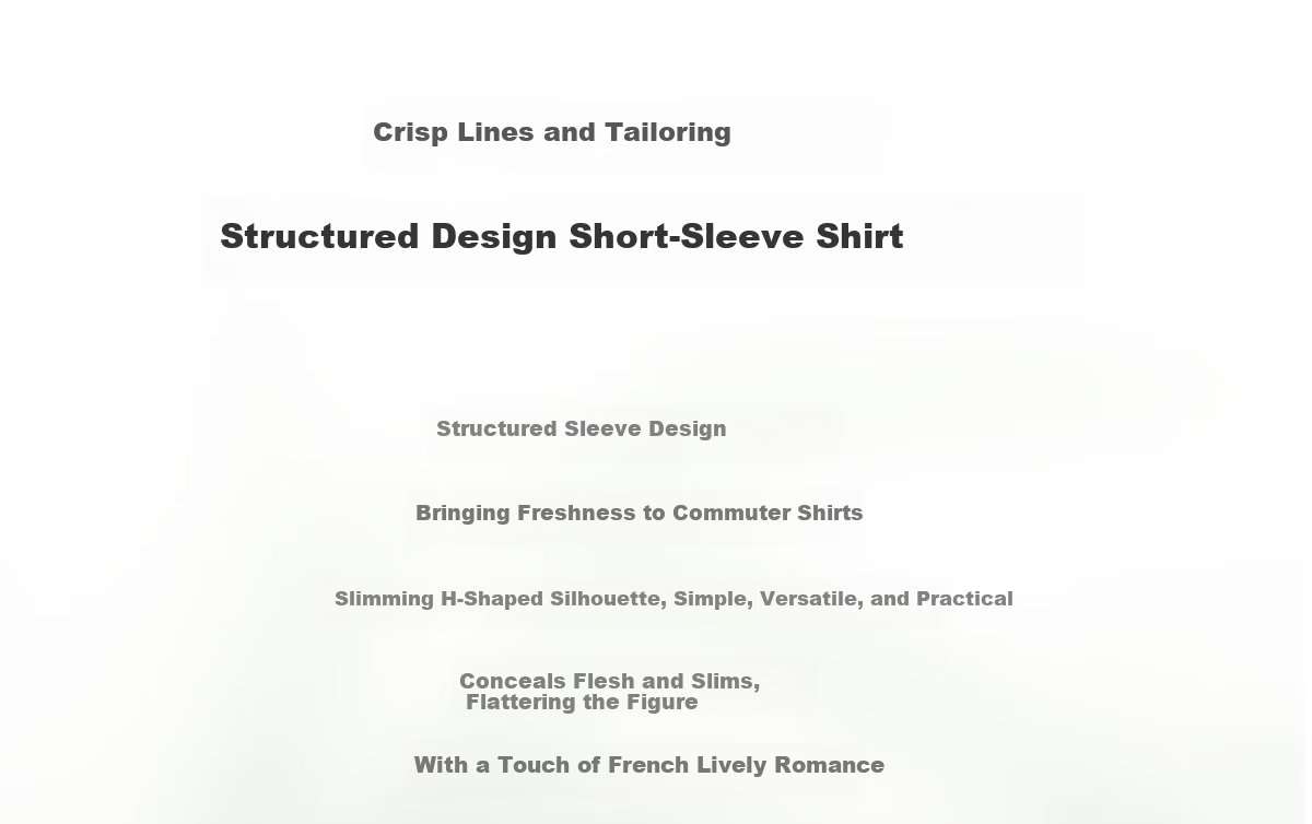 Chushen Summer Short Sleeve Shirt Women Fashion Lapel Design Commuter Casual Blouse S52S004 Light Yellow L 2