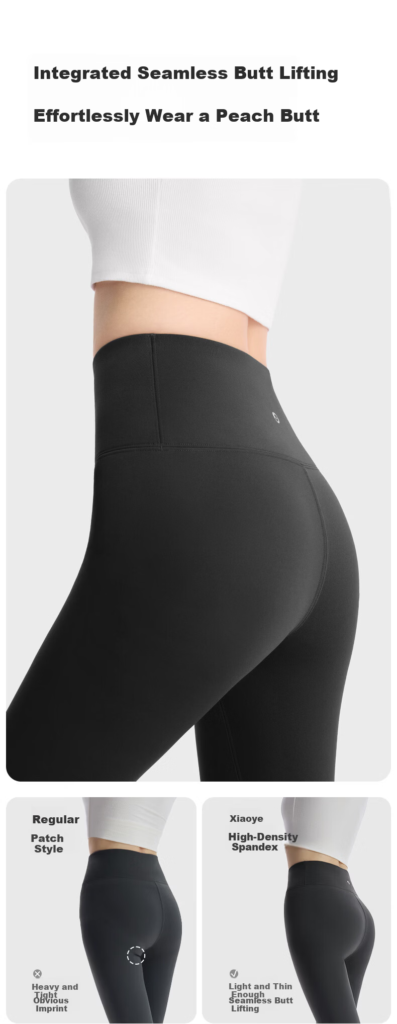 Ono Kazuko Women's Sharkskin Pants Thin Breathable 2025 New Spring Summer Yoga Pants Waist Slimming Hip Lifting Cooling Leggings 5