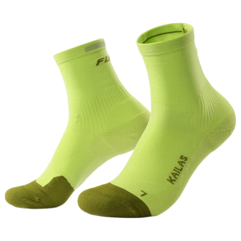 KAILAS Kailas Unisex Mid-Cut Trail Running Socks KH2602003 Vitality Green M