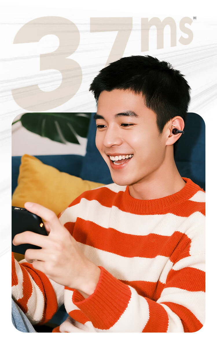 Jiyin [Slight In-Ear Sports Ear Clip] Bluetooth 6.0 Ear Clip Open-Style Running Music Gaming Noise-Cancelling Long Battery Life Bone Conduction Concept Wireless Ear Hook V17 15