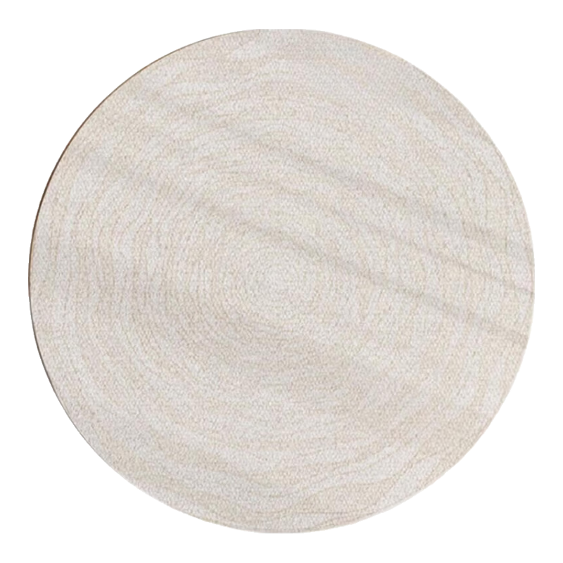 Shengwaluding Circular Carpet, Thick Living Room Rug, Bedroom Bedside Mat, Sofa Floor Mat, Soundproof Non-Slip Swivel Chair Pad, Upgraded Versio