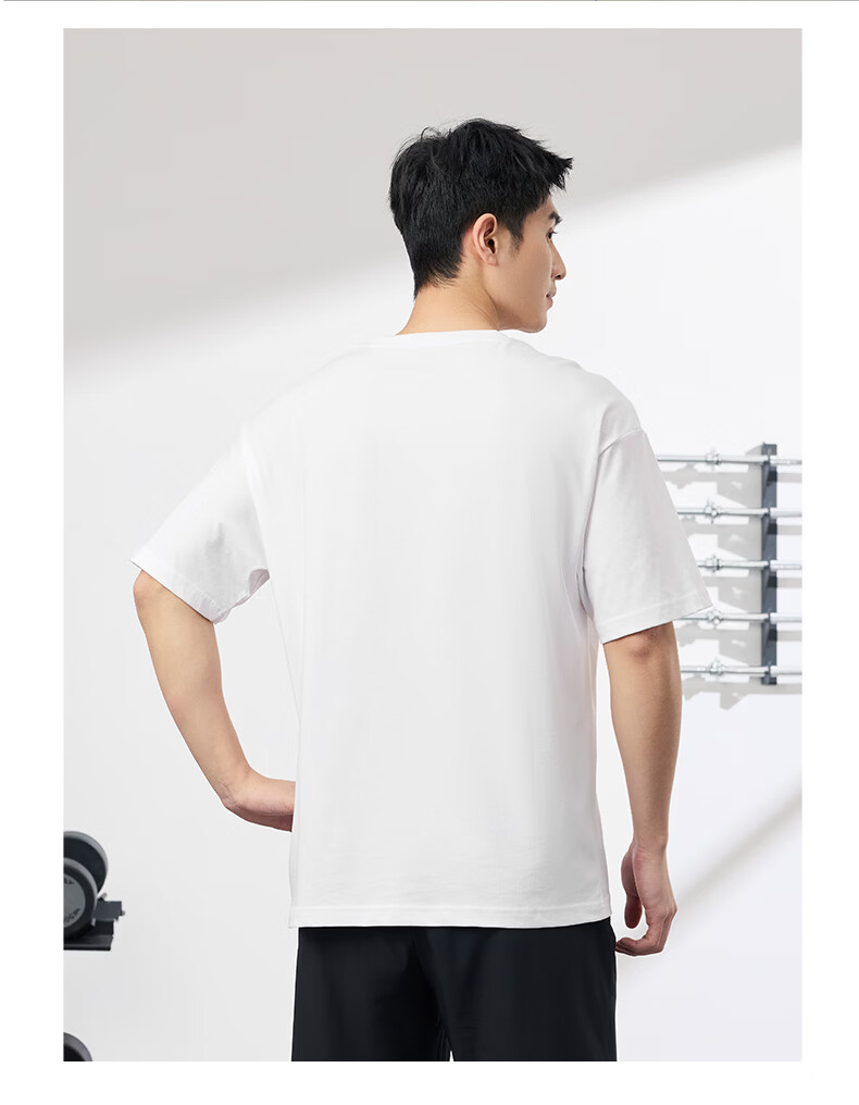 Jordan Men's Sports Short Sleeve T-Shirt 2026 Summer New Lightweight Comfortable Breathable Casual Cotton Tee 12