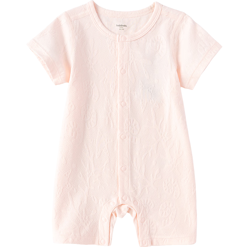 Balabala【balaOne】Baby Romper Infant Jumpsuit 2026 Fresh Natural Simple Cute