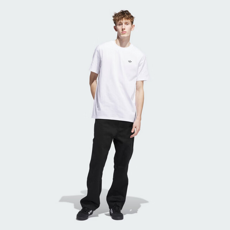 Adidas Originals Men's 4.0 LOGO TEE Short Sleeve T-Shirt JW0039 White S 4