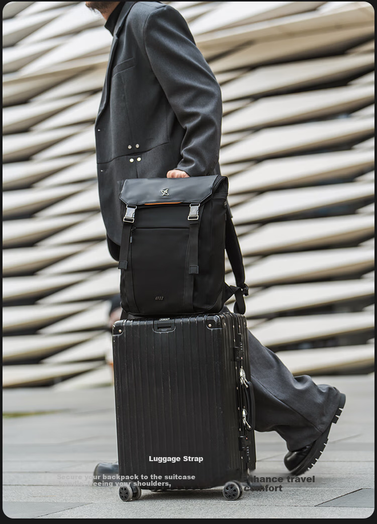 GYXX Lingyun 2 Men's Business Large Capacity Backpack Commuter Laptop Bag Lightweight Stylish 22
