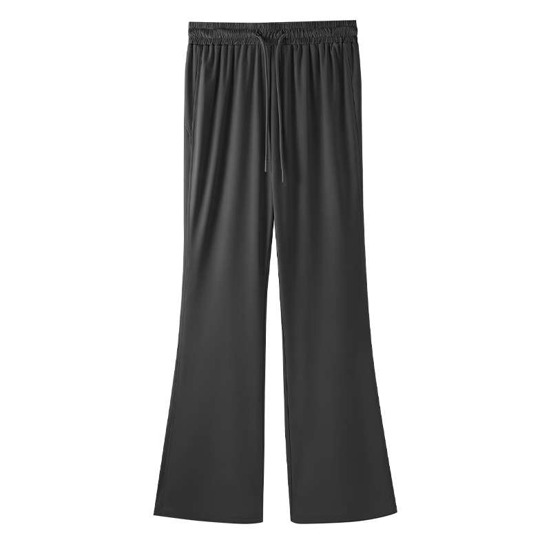 La Chapelle Women's Sunscreen Flared Pants 2026 Summer New Small Size Cool High Waist Slim Casual Sports Wide-Leg Trousers
