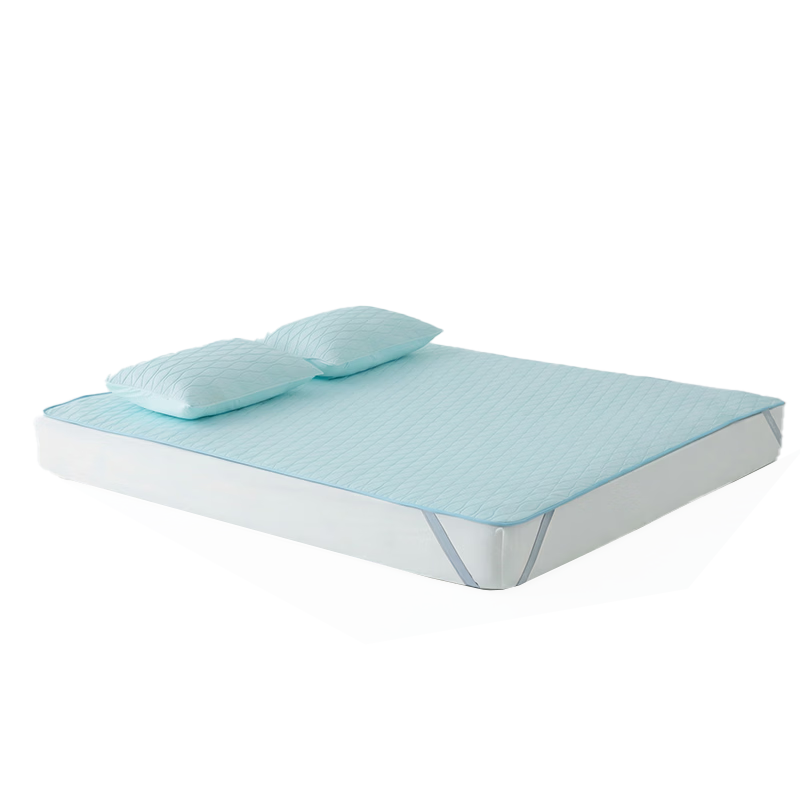 HuiShui HuHu Small Ice Mat Ice Silk Cooling Mat Summer Class A Antibacterial Mite-Resistant Silicone Soft Breathable Bed Sheet Summer