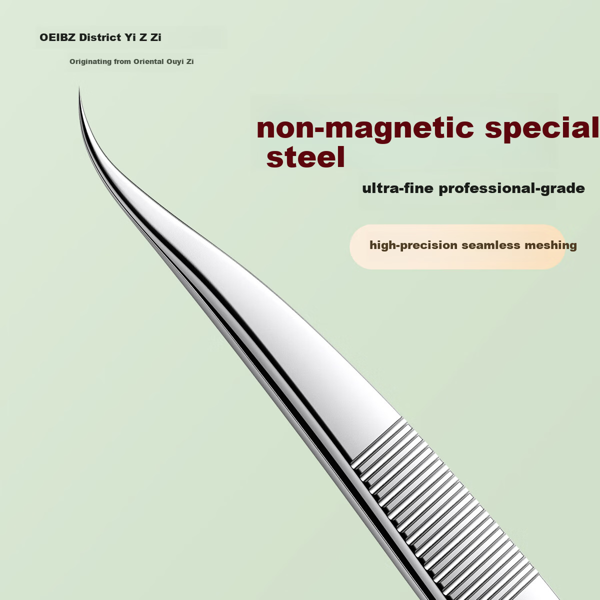 OEIEZ Non-Magnetic Ultra-Fine Comedone Extractor Pimple Tweezer Professional Blackhead Acne Beauty Clamp High-Precision Comedone Tweezer