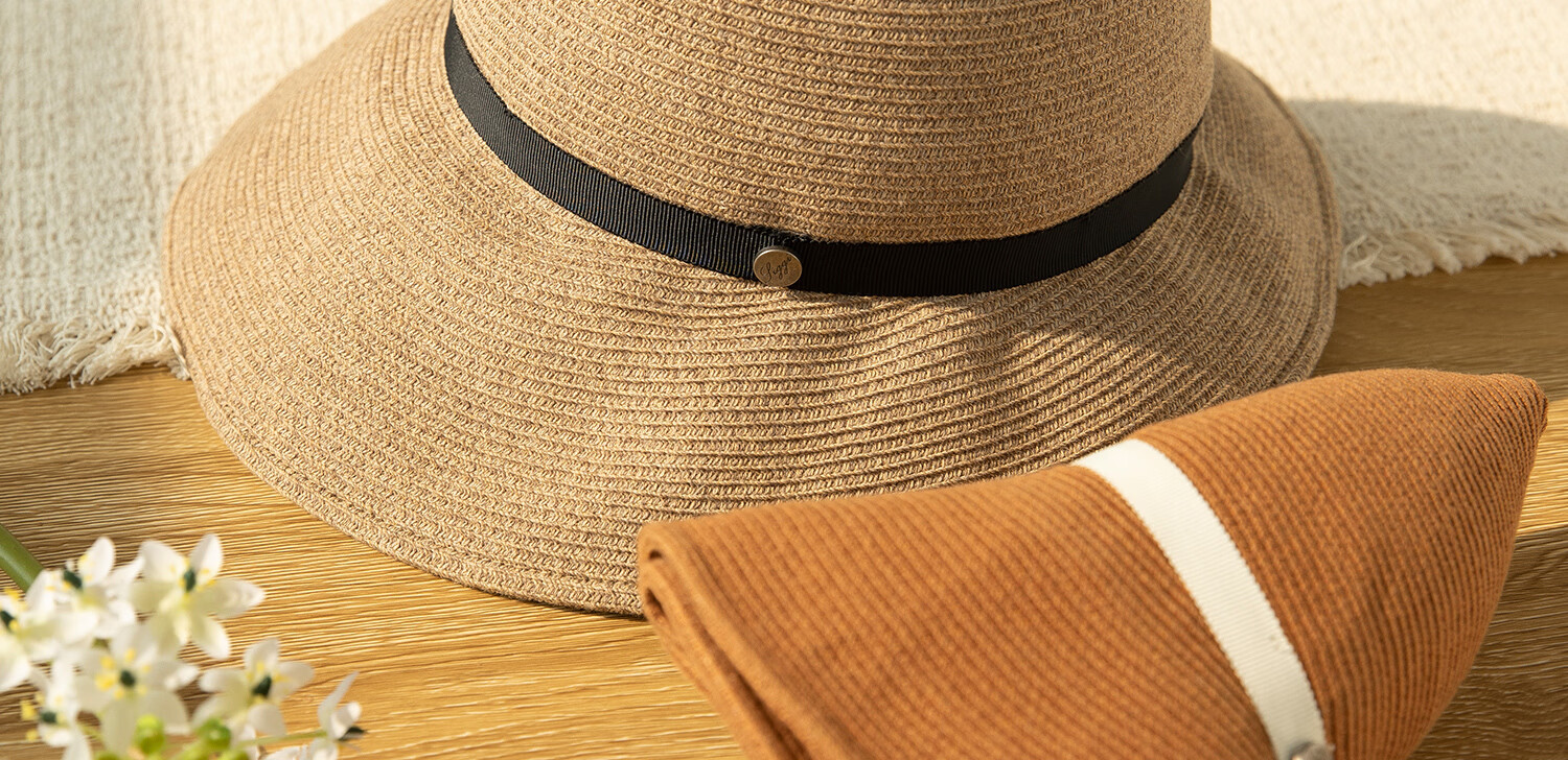 Siggi Cotton-Linen Sun Hat for Women Summer UV Protection Foldable Japanese Style Small Face Fisherman Hat Outdoor 46
