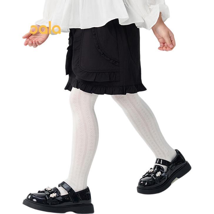 BALABALA Children's Tights, Girls' Mesh Socks, Summer Lightweight Breathable Base Layer, Cute Single And Double Pack, 209225172004