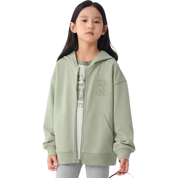 BALABALA Children's Clothing, Boys' Sweatshirt, Spring 2025 Collection, Girls' Versatile Outdoor Top, Simple And Fashionable, 209125105203