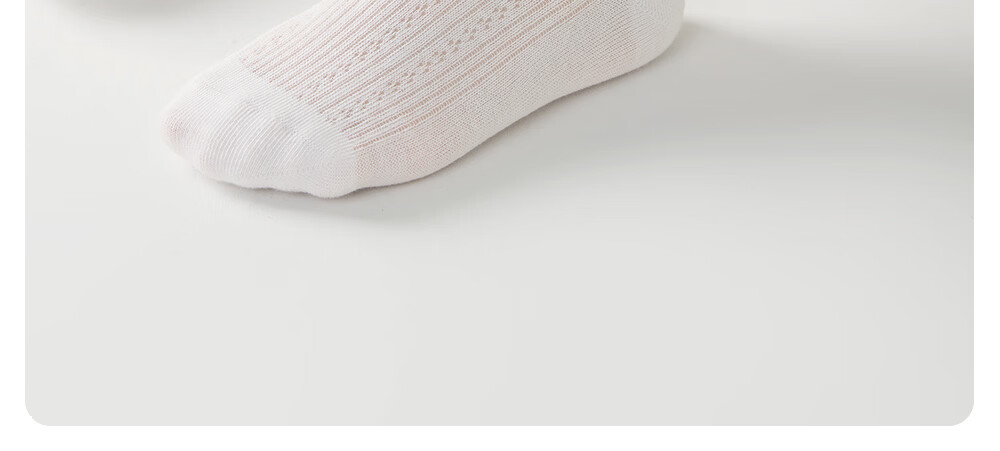 Betis Children's Socks Summer Thin Breathable Girls Mid-calf Mesh Lace Seamless Class A Baby Socks 19