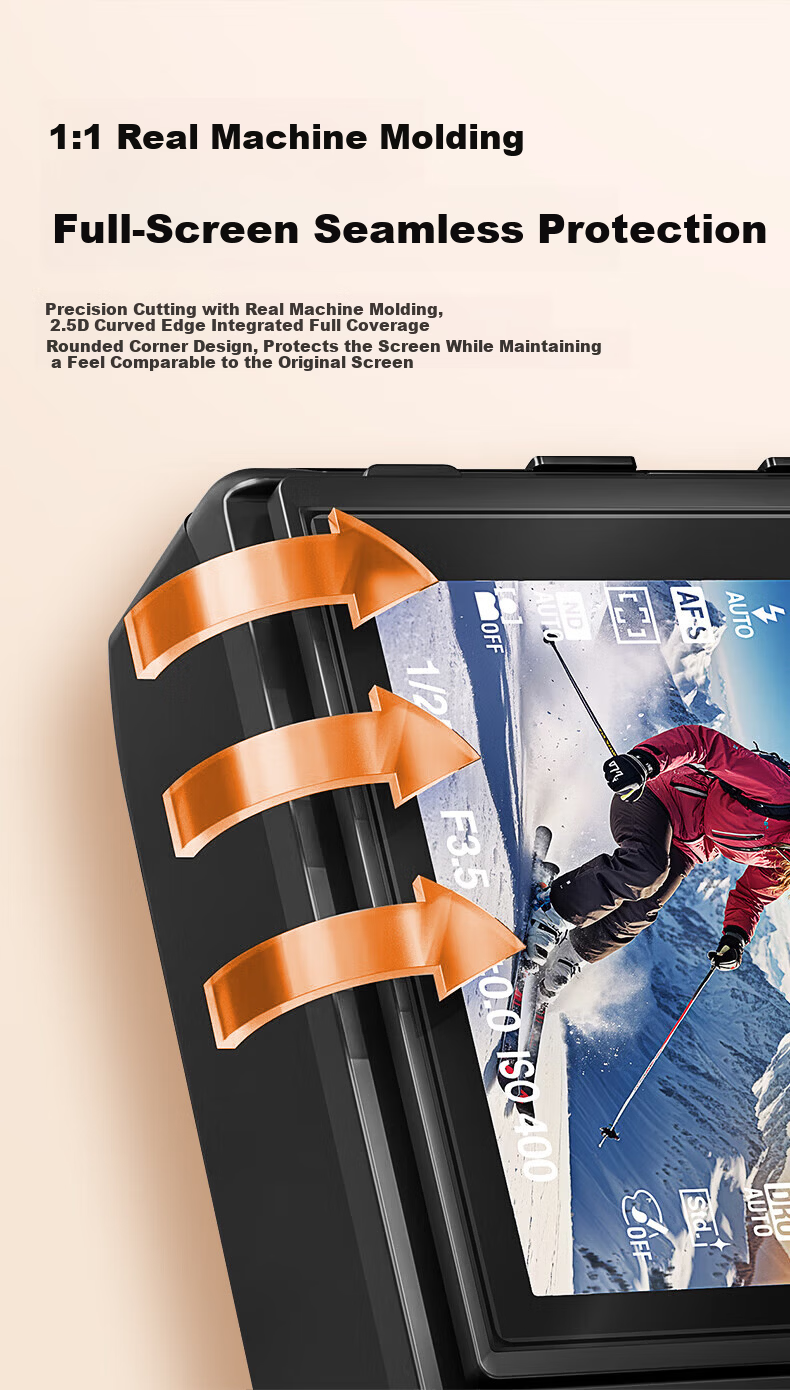 BIAZE True AR Anti-Reflective Coating Screen Protector Film for Sony Cameras a6700 a7M4 a7C2 - Upgraded Anti-Glare Camera Screen Protection Accessory for Mirrorless Cameras 9