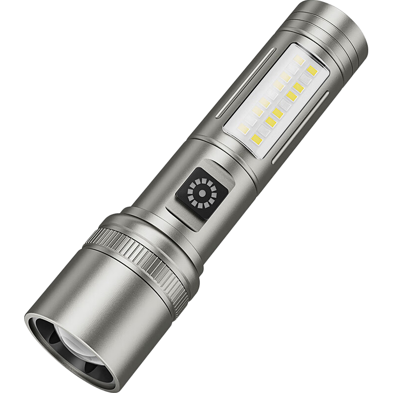 XIAOYEREN High-Power Flashlight, Compact Portable Outdoor Ultra-Bright Long-Lasting Hiking Patrol Home Emergency Small LED Light