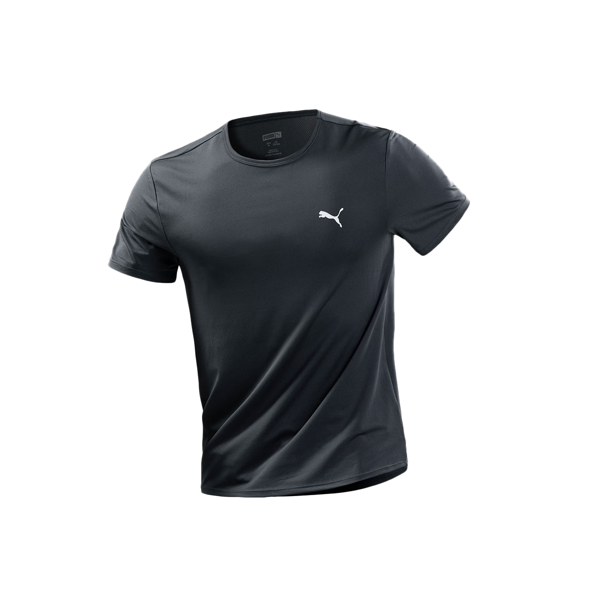 PUMA Classic Simple High Elastic Mesh Quick-Dry Breathable Short Sleeve T-Shirt 1 Piece