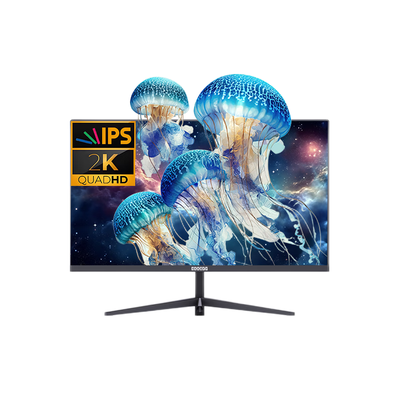 Coocaa Skyworth 31.5-inch 2K HD Large Screen Monitor Low Blue Light Narrow Bezel Wall-Mountable IPS QHD Gaming Office Desktop Display 32K15
