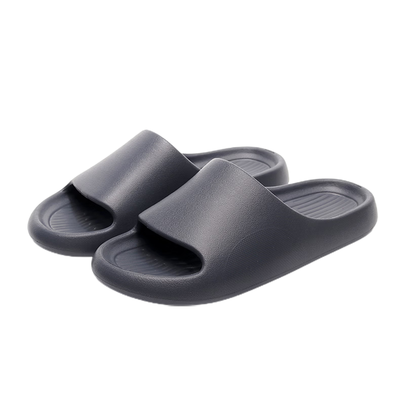 Bigga Plus Men's Extra Large Size Indoor Home Bathroom Non-Slip EVA Oversized Summer Slippers White 48-49