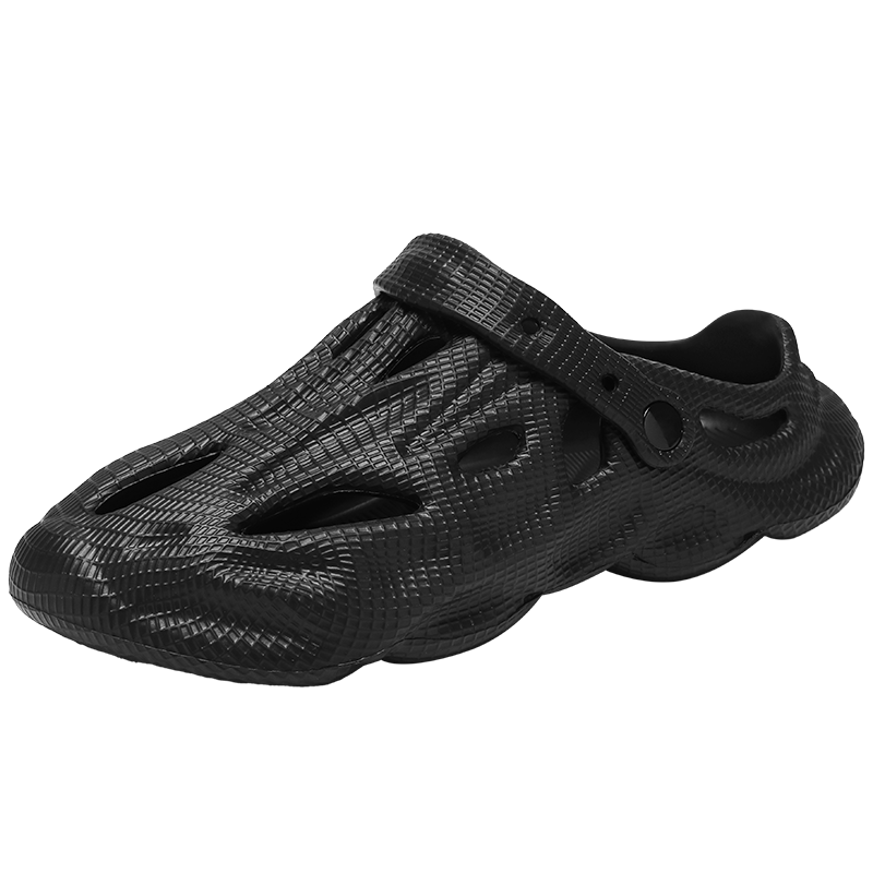 Californian Bull Men's Premium Spring Summer Outdoor Breathable Sandal Shoes Black Size 42