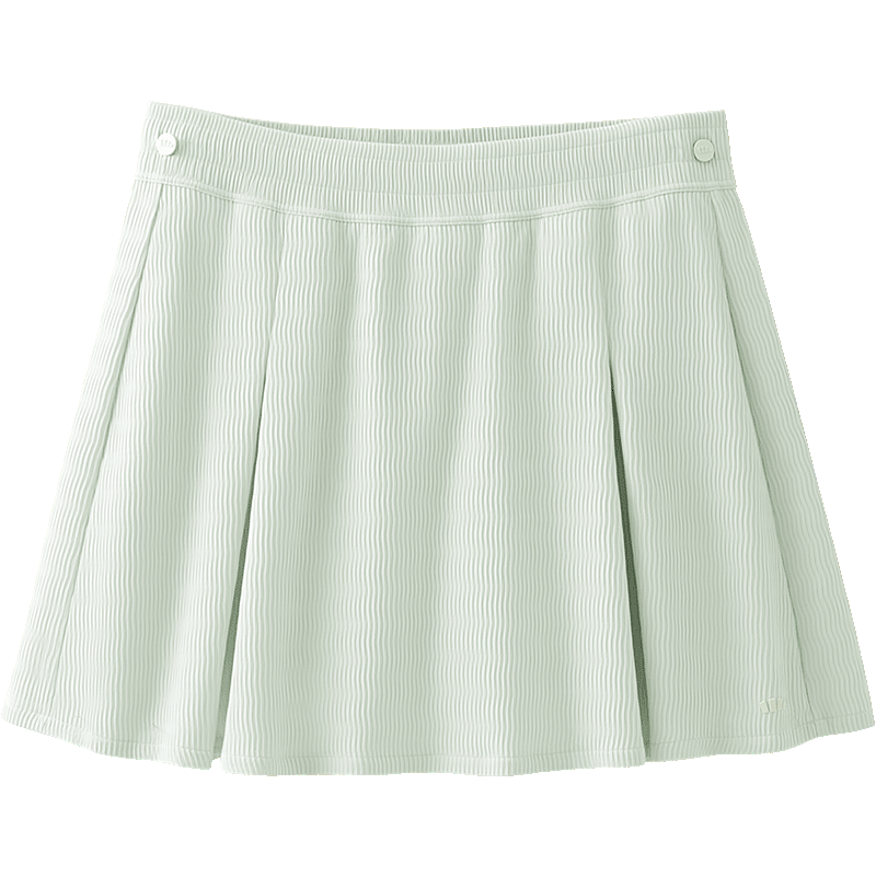 Beneunder Women's Sports Spring Summer Outdoor Sun Protection Quick-Dry Water-Resistant Skirt Pants UD014 Light Gray-Green M