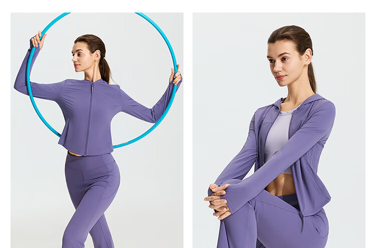BOSIDENG 26 Years Summer Women's Original Yarn Sun Protection Jacket UPF100 Hooded Cooling Breathable Coat B261326488 25