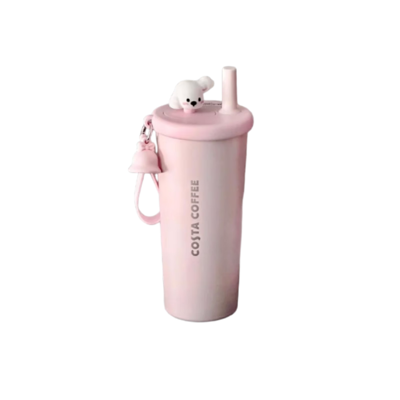 COSTA Large Capacity Insulated Mug, 316 Stainless Steel Water Bottle, Portable Cup for Men And Women, Tea Drinking Mug, Gift, Car-Friendly And Portable